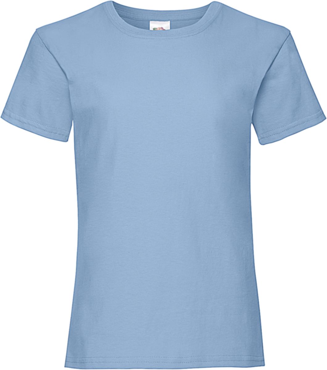 Κοριτσίστικο T-Shirt 61-005-0 Fruit of the Loom Sky Blue