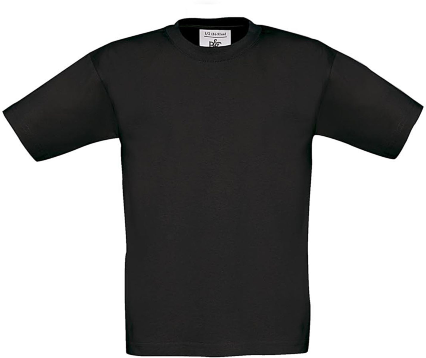 Παιδικό T-Shirt Exact 190 B & C Black