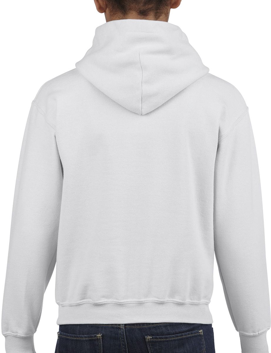 Παιδικό Φούτερ με Κουκούλα 18500B Gildan Blend Youth Hooded Sweatshirt White παιδικά Simple Wear