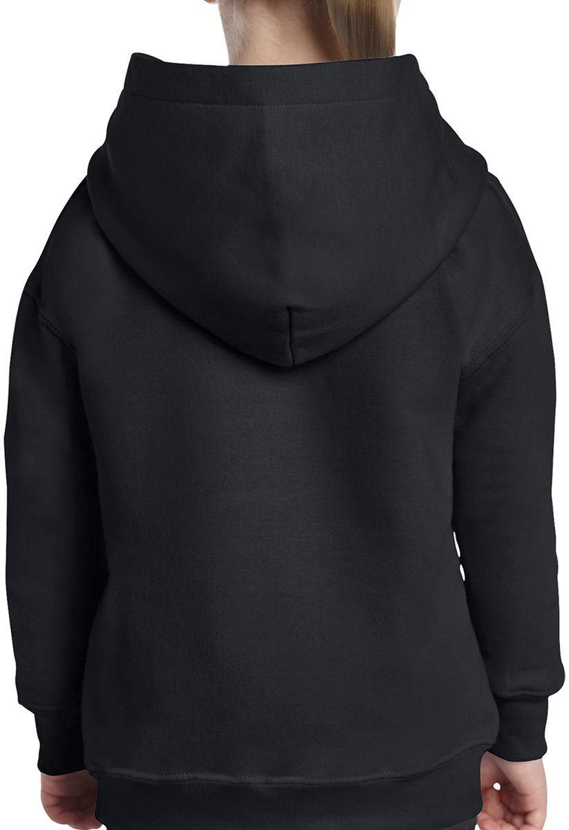 Παιδικό Φούτερ με Κουκούλα 18500B Gildan Blend Youth Hooded Sweatshirt Black παιδικά Simple Wear
