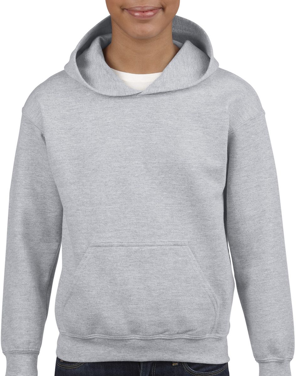 Παιδικό Φούτερ με Κουκούλα 18500B Gildan Blend Youth Hooded Sweatshirt Sport Grey