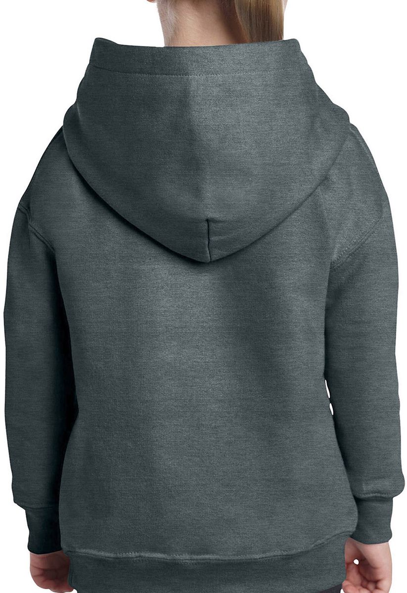 Παιδικό Φούτερ με Κουκούλα 18500B Gildan Blend Youth Hooded Sweatshirt Dark Heather παιδικά Simple Wear