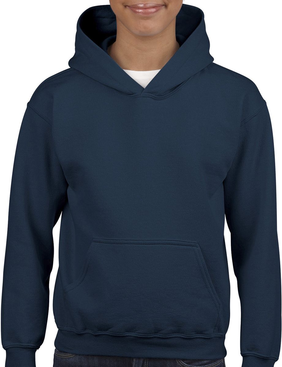 Παιδικό Φούτερ με Κουκούλα 18500B Gildan Blend Youth Hooded Sweatshirt Navy