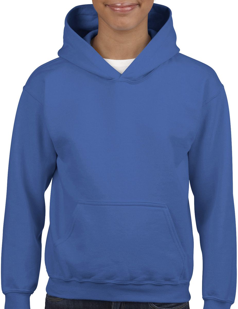 Παιδικό Φούτερ με Κουκούλα 18500B Gildan Blend Youth Hooded Sweatshirt Royal