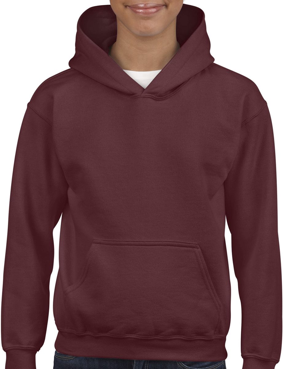 Παιδικό Φούτερ με Κουκούλα 18500B Gildan Blend Youth Hooded Sweatshirt Maroon