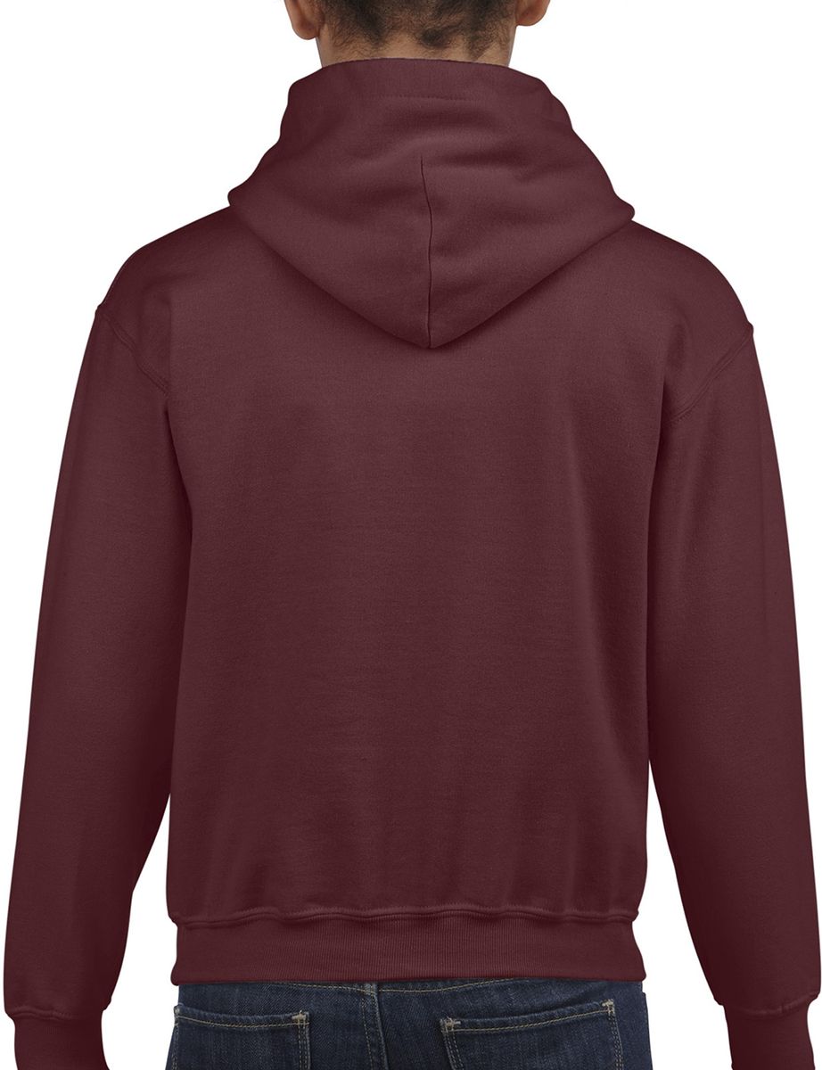Παιδικό Φούτερ με Κουκούλα 18500B Gildan Blend Youth Hooded Sweatshirt Maroon παιδικά Simple Wear