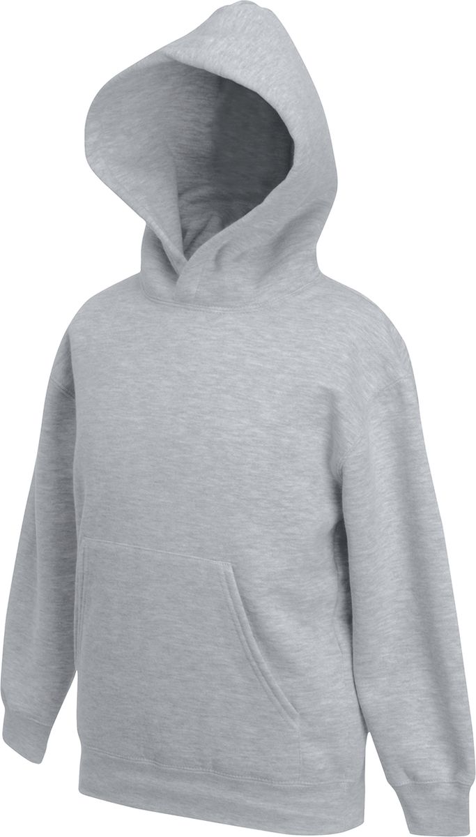 Παιδικό Φούτερ με Κουκούλα 62-043-0 Fruit of the Loom Heather Grey