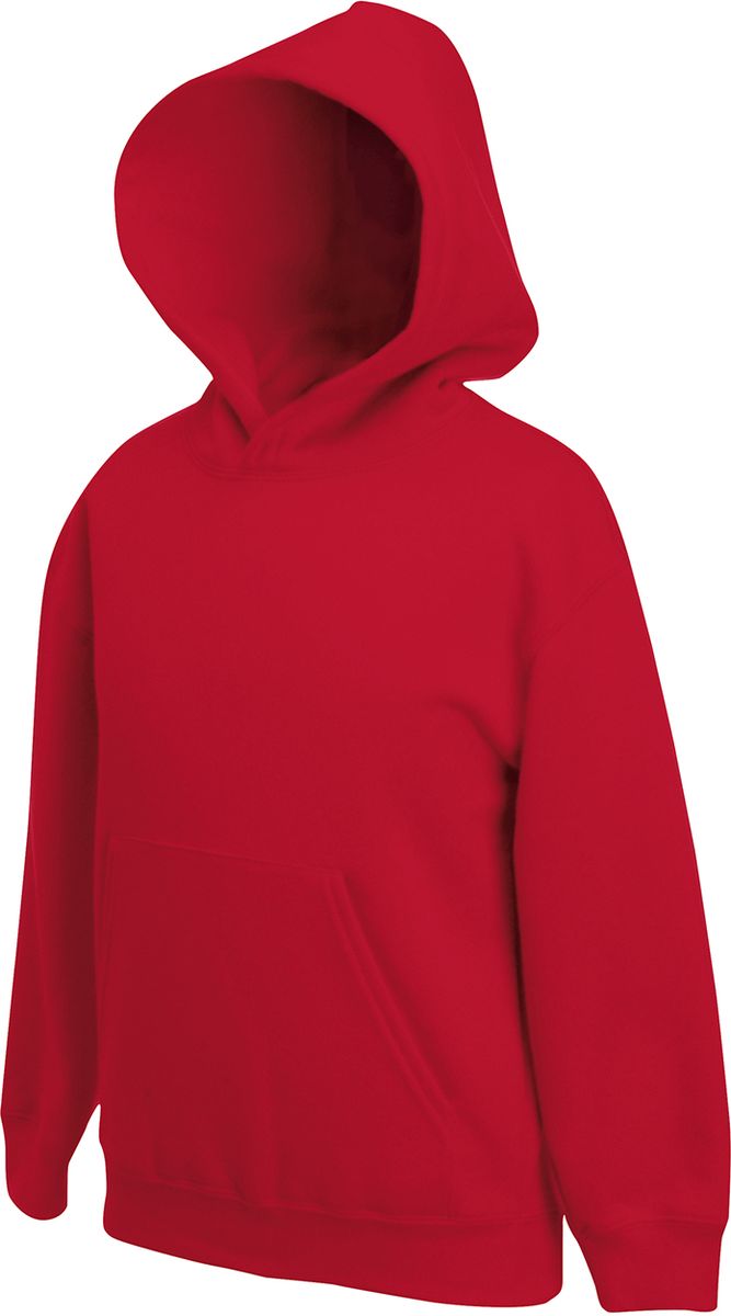 Παιδικό Φούτερ με Κουκούλα 62-043-0 Fruit of the Loom Red