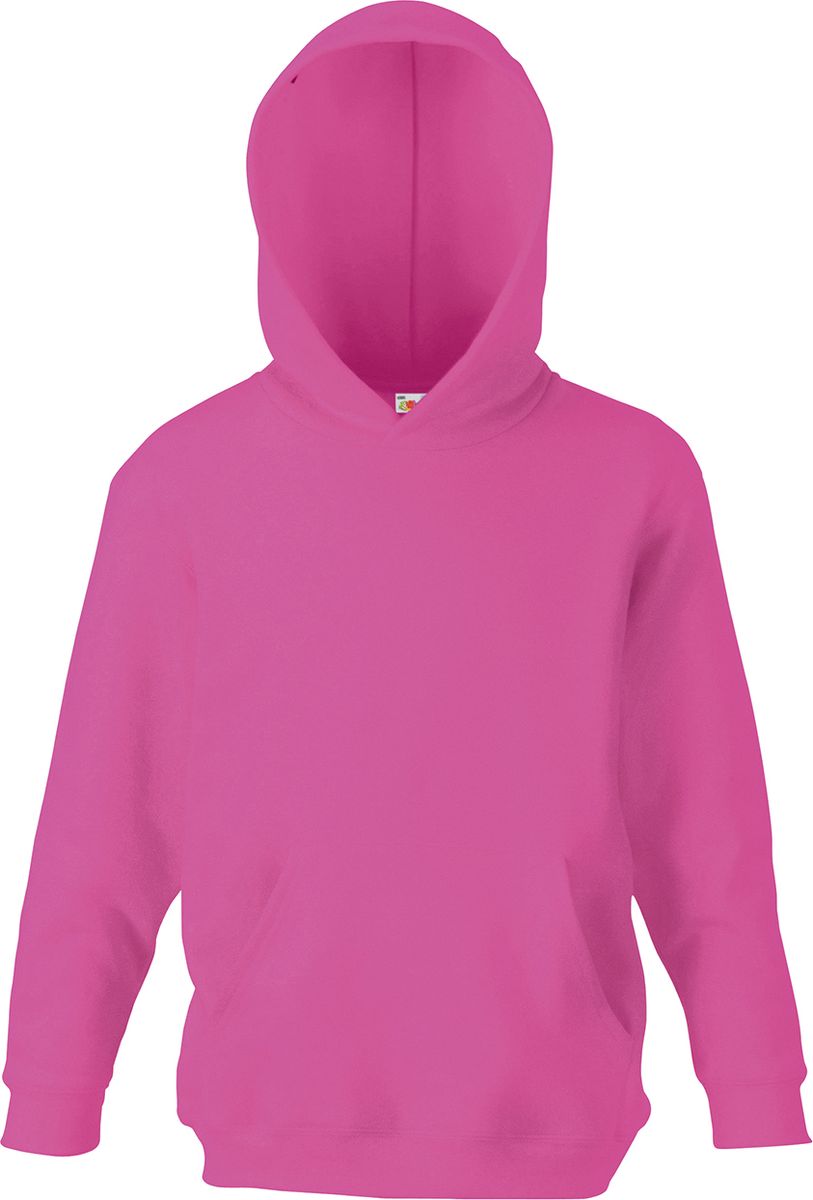 Παιδικό Φούτερ με Κουκούλα 62-043-0 Fruit of the Loom Fuchsia
