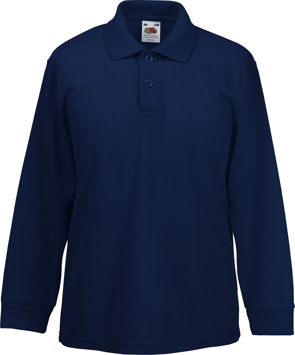 Παιδικό Μπλουζάκι Polo 63-201-0 Fruit of the Loom Deep Navy