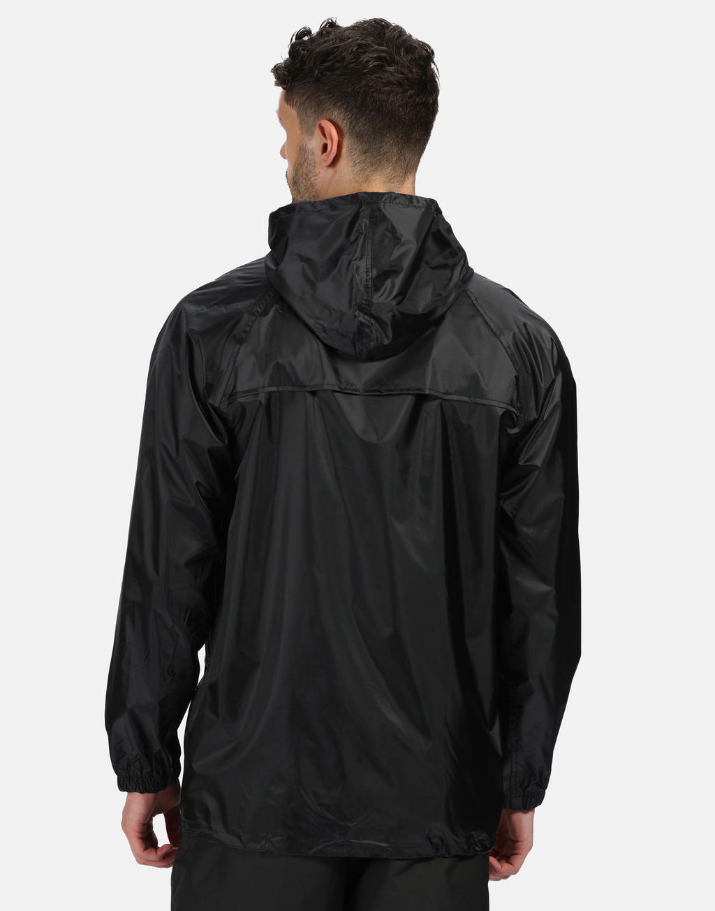 Αδιάβροχο Μπουφάν Stormbreak Trw408 Regatta Black ανδρικά Simple Wear
