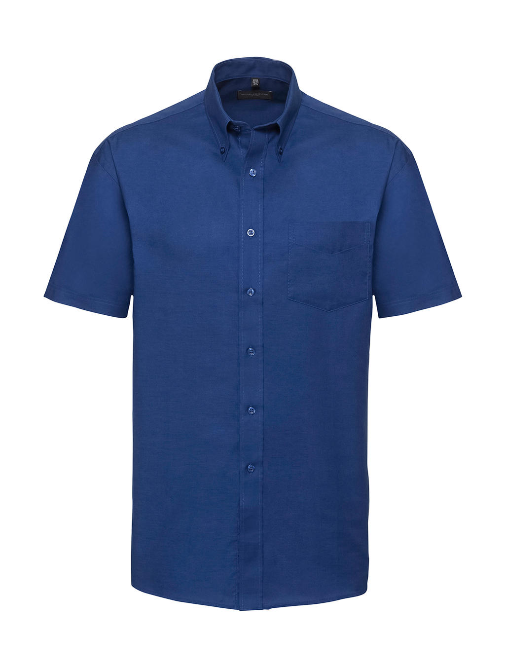 Κοντομάνικο Πουκάμισο R-933M Russell Oxford White Bright Royal