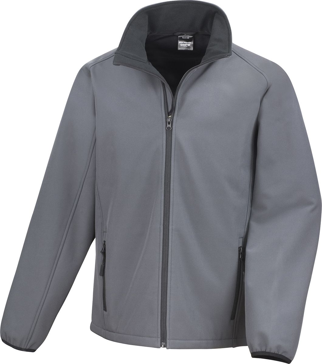 Ανδρικό Μπουφάν Softshell R231M Result Core Charcoal/Black