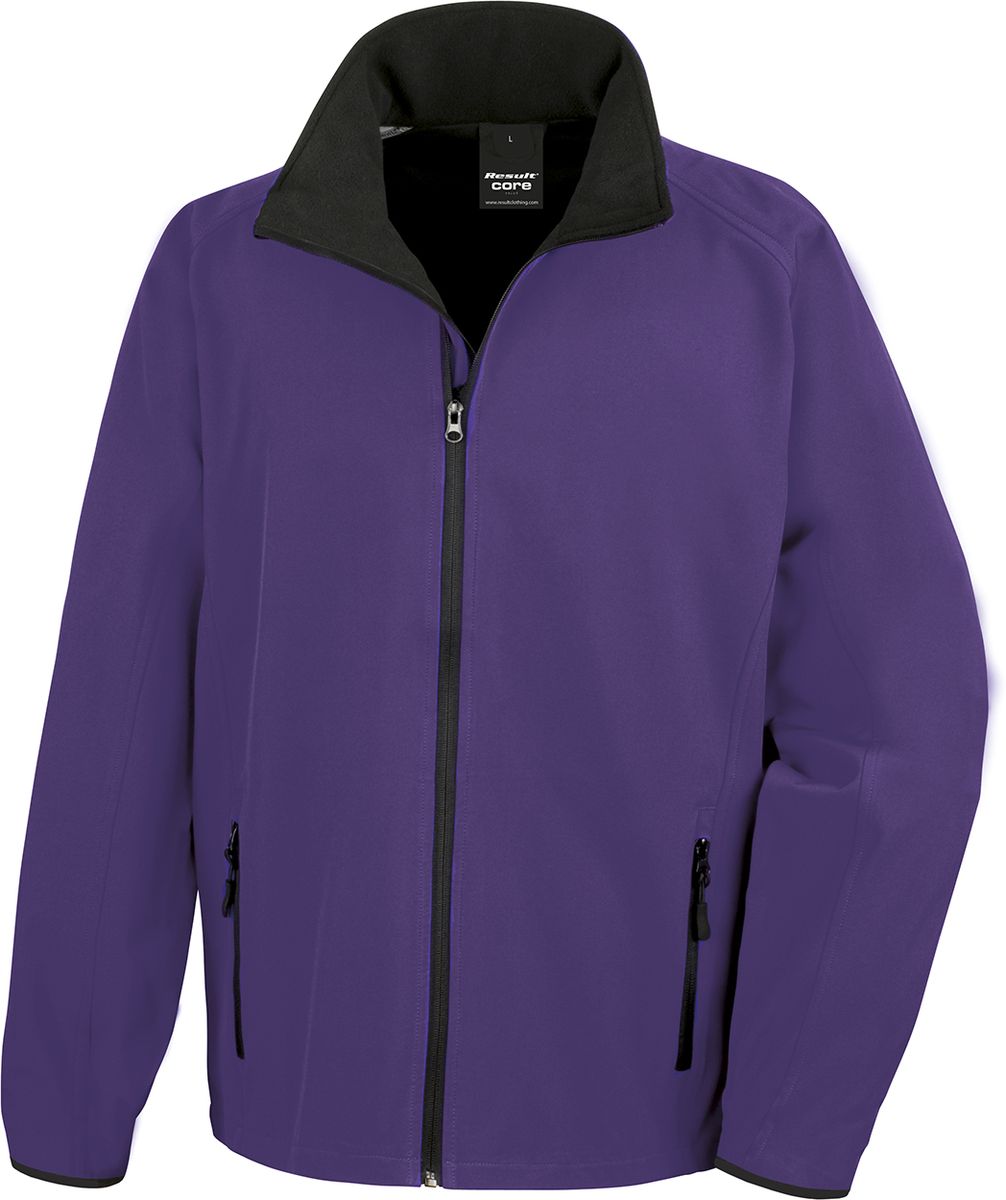Ανδρικό Μπουφάν Softshell R231M Result Core Purple/Black