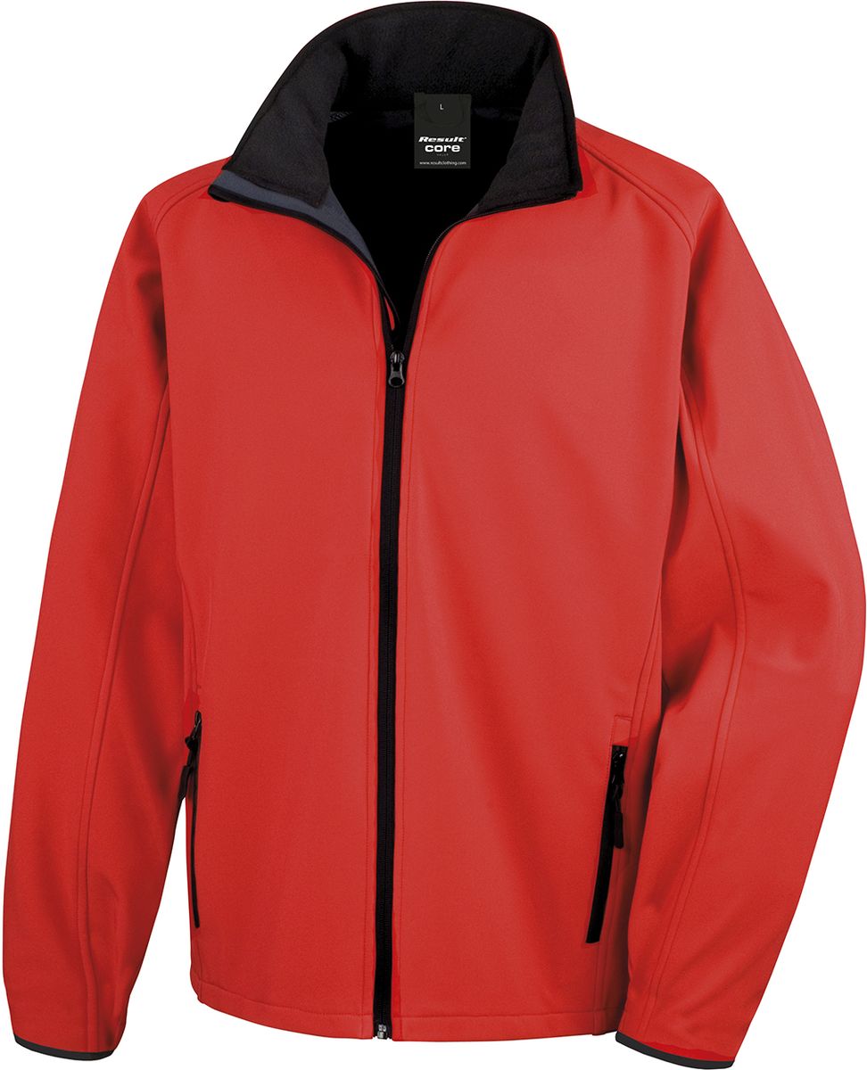 Ανδρικό Μπουφάν Softshell R231M Result Core Red/Black