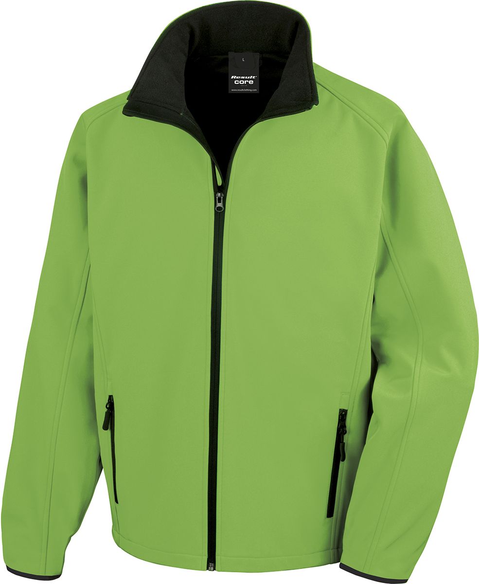 Ανδρικό Μπουφάν Softshell R231M Result Core Vivid Green/Black