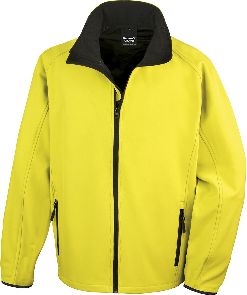 Ανδρικό Μπουφάν Softshell R231M Result Core Yellow/Black