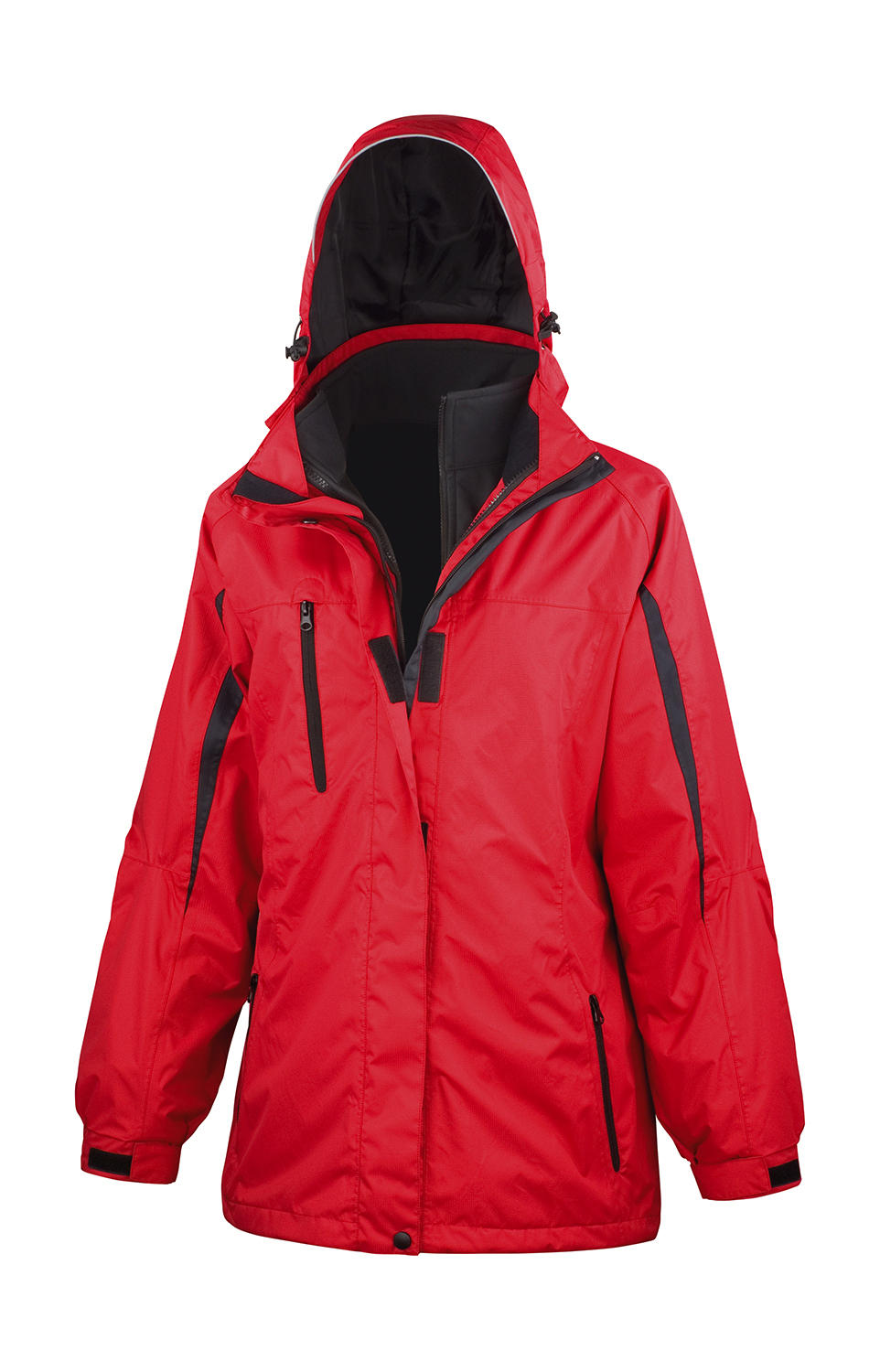 Γυναικείο Μπουφάν 3-in-1 R400F Result Journey Red/Black