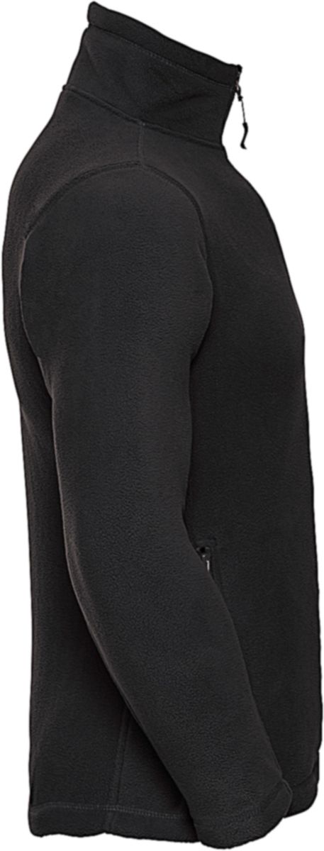 Fleece Ζακέτα με Φερμουάρ R-874M-0 Russell Outdoor Black ανδρικά Μπουφάν Simple Wear