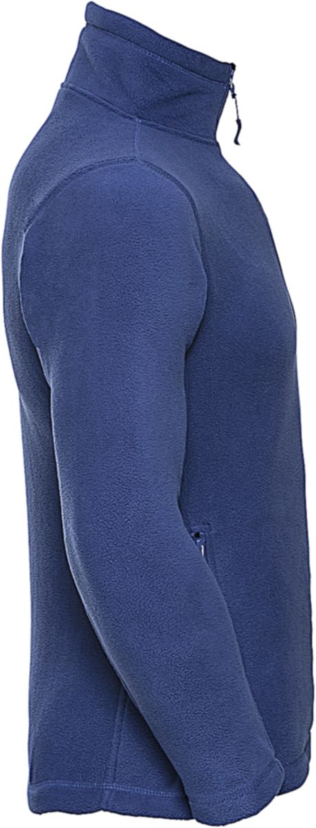 Fleece Ζακέτα με Φερμουάρ R-874M-0 Russell Outdoor Bright Royal ανδρικά Μπουφάν Simple Wear