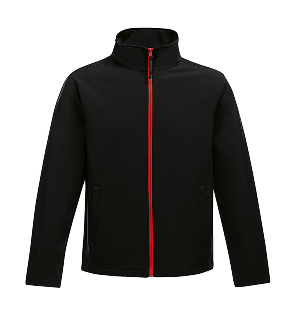 Ανδρικό Μπουφάν Softshell TRA628 Regatta Ablaze Black/Classic Red