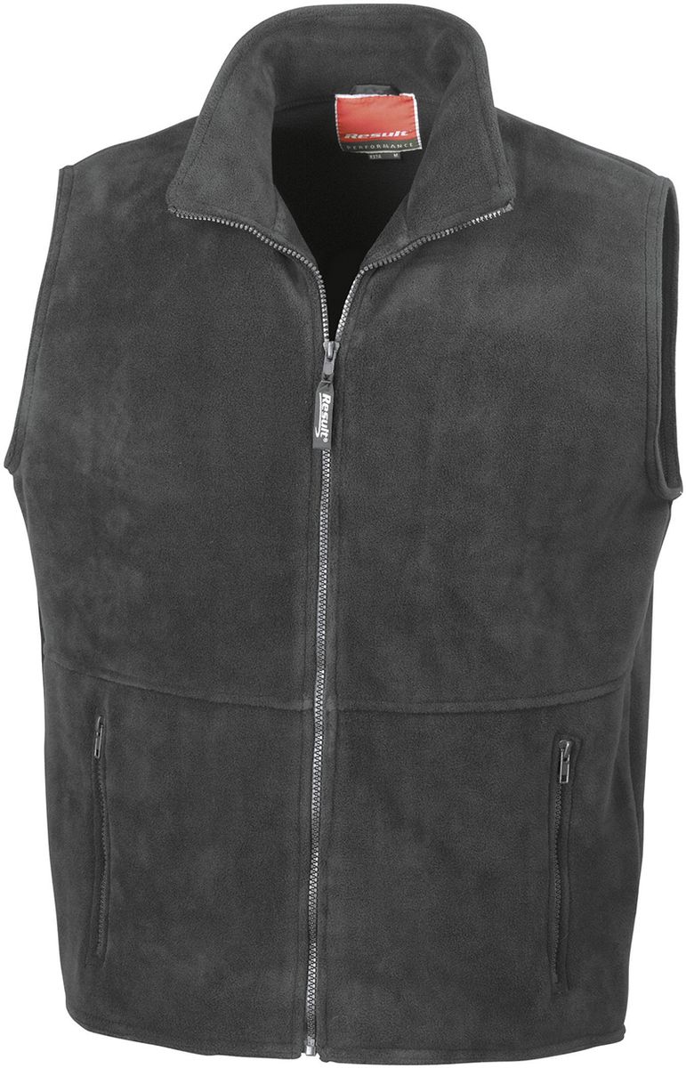 Fleece Γιλέκο R037X Result 330gsm Black