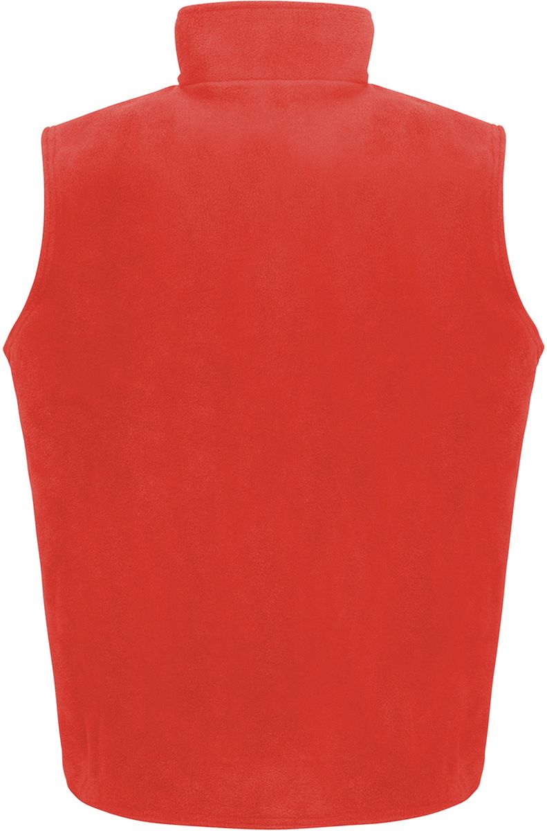 Fleece Γιλέκο R037X Result 330Gsm Red ανδρικά Μπουφάν Simple Wear