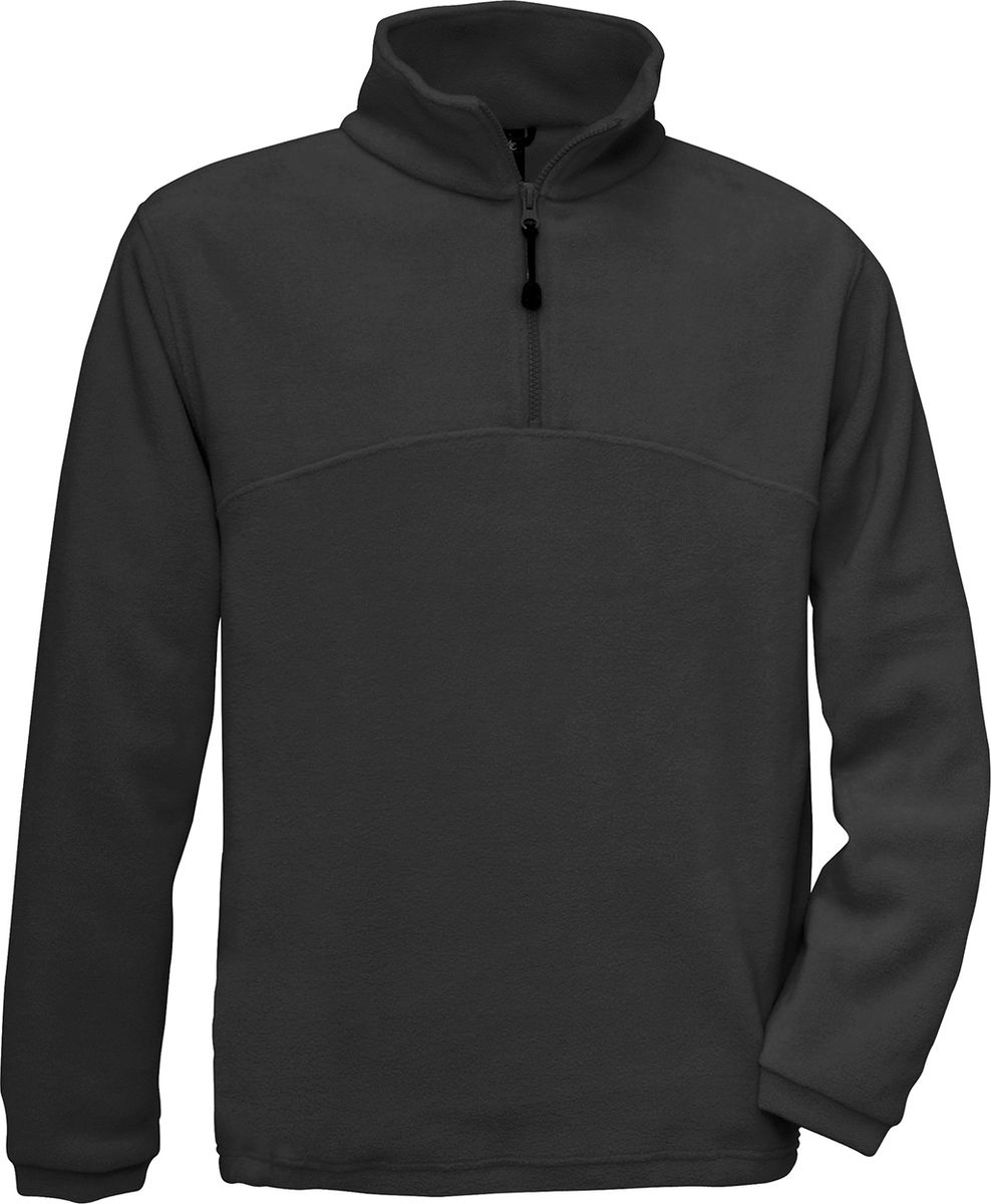 Ζακέτα Fleece με Φερμουάρ 1/4 Highlander B & C Black