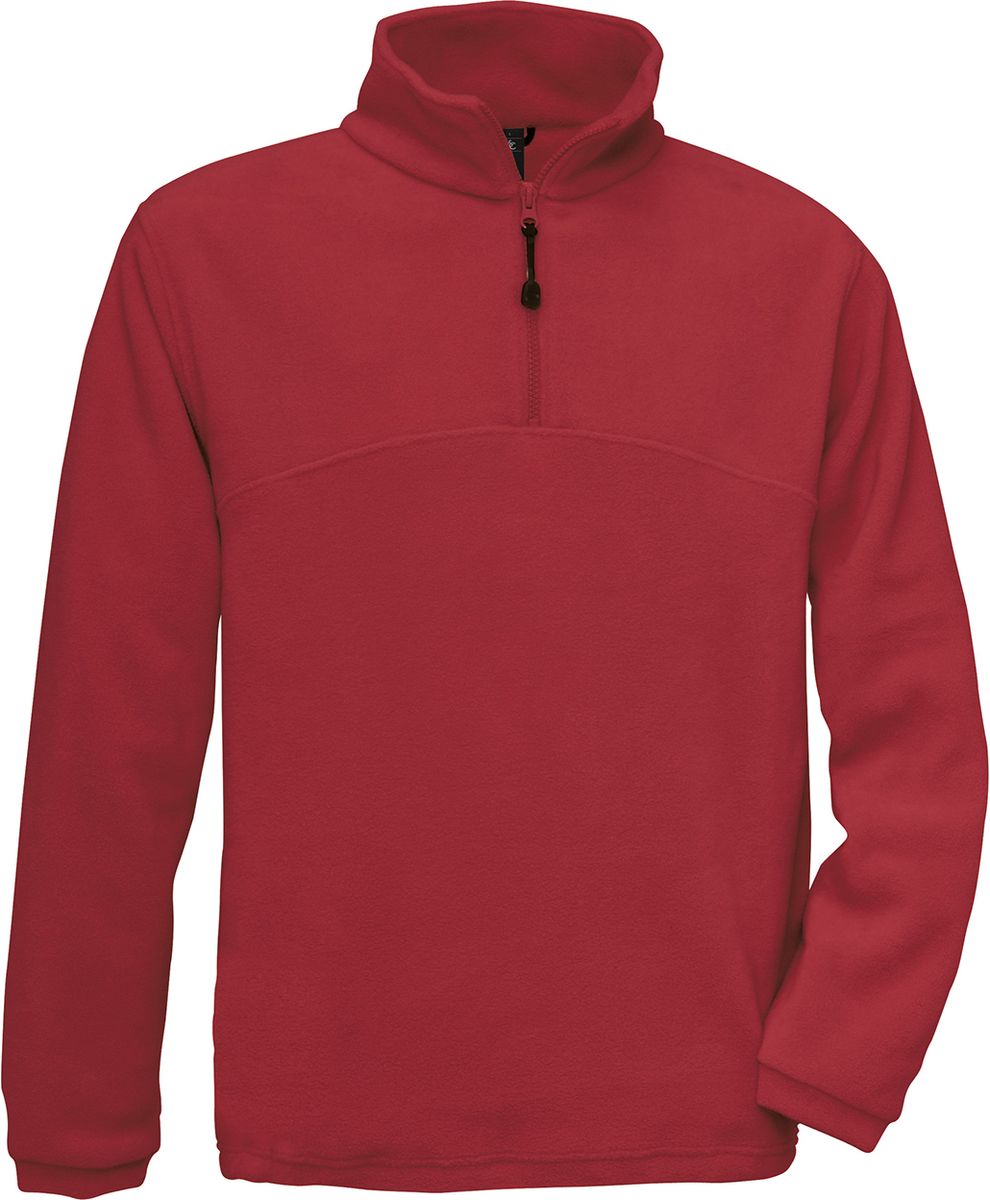 Ζακέτα Fleece με Φερμουάρ 1/4 Highlander B & C Red