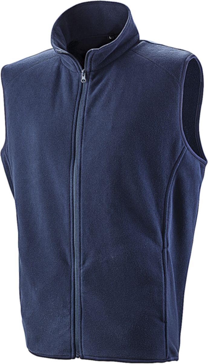 Αμάνικο Micro Fleece Gilet R116X Result Unisex Navy