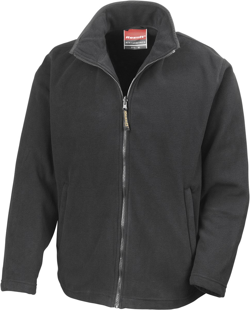 Ζακέτα Micro Fleece R115M Result Horizon Black
