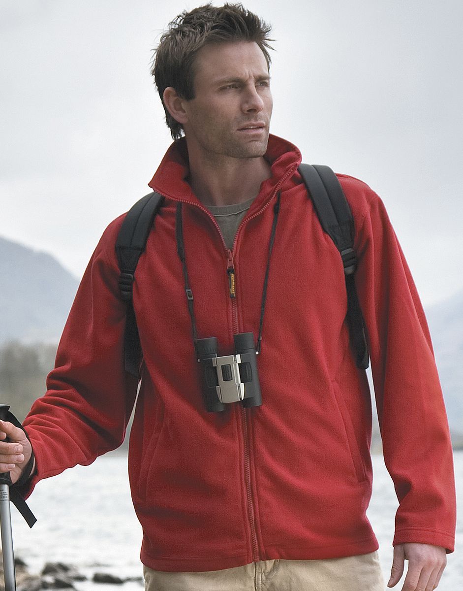 Ζακέτα Micro Fleece R115M Result Horizon Cardinal Red ανδρικά Μπουφάν Simple Wear
