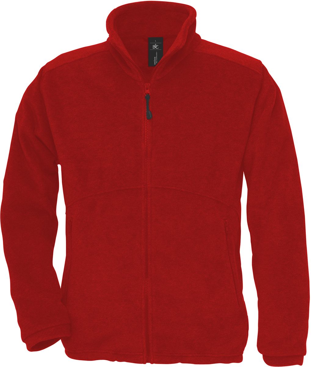 Ζακέτα Fleece FU705 B & C Icewalker Outdoor Full Zip Red
