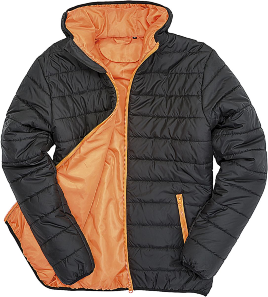 Ανδρικό Μπουφάν Padded R233M Result Black/Orange