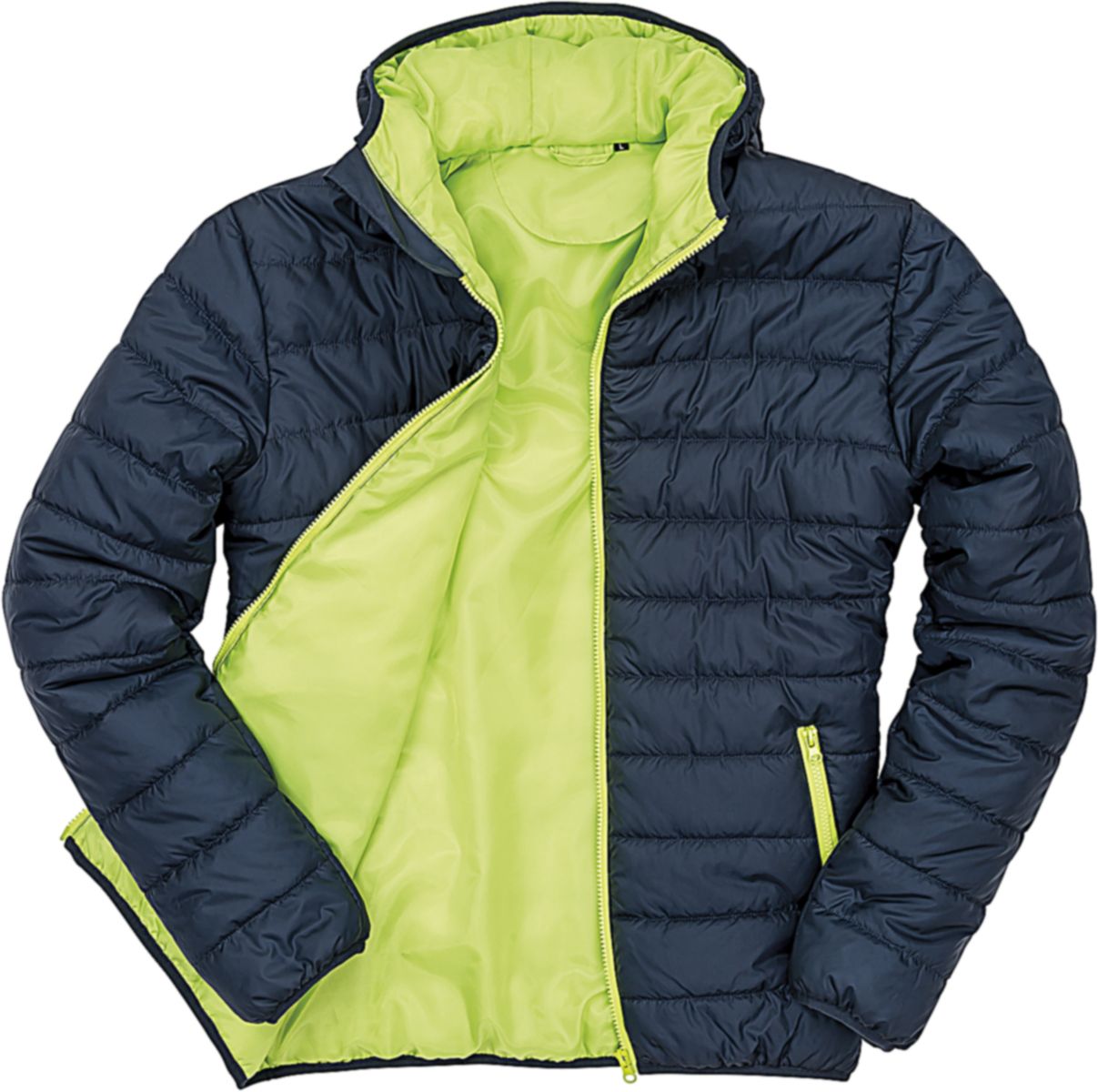 Ανδρικό Μπουφάν Padded R233M Result Navy/Lime
