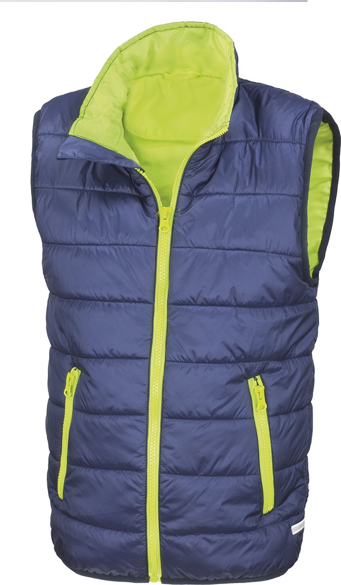 Παιδικό Μπουφάν με Επένδυση R234J/Y Result Core Navy/Lime