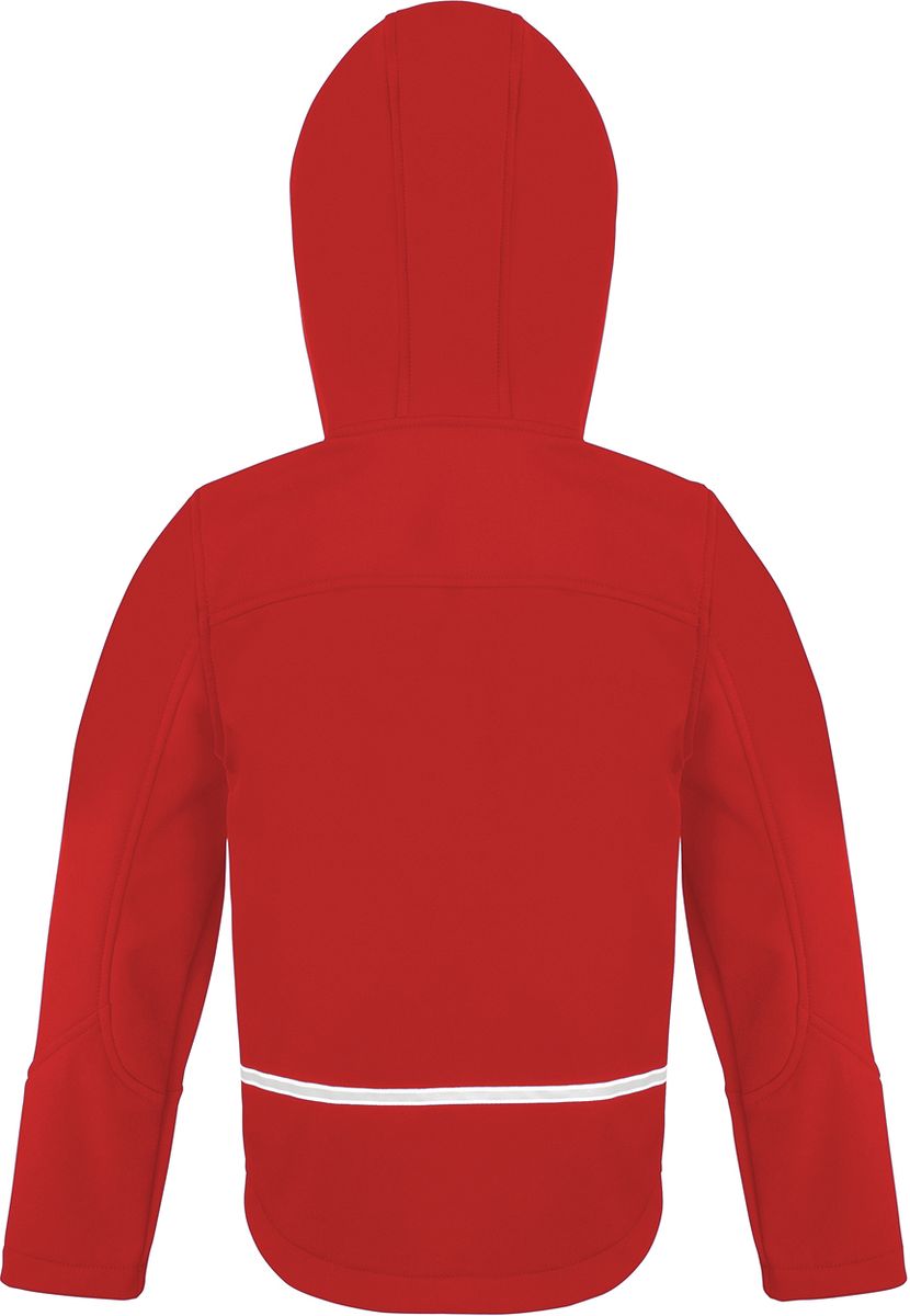 Παιδικό Μπουφάν Softshell με Κουκούλα R224J Y Result Tx Performance Red Black παιδικά Αγόρι Simple Wear