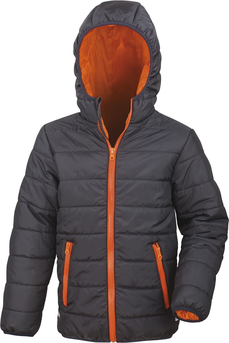 Παιδικό Μπουφάν R233J/Y Result Core Black/Orange