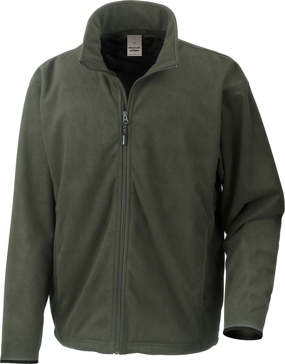 Ζακέτα Fleece Climate Stopper R109X Result 450gsm Αδιάβροχη Moss Green