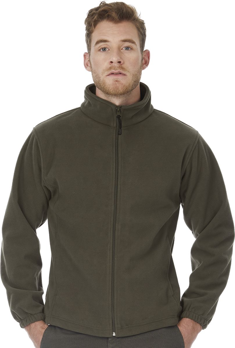 Αδιάβροχη Ζακέτα Fleece WindProtek B & C Olive