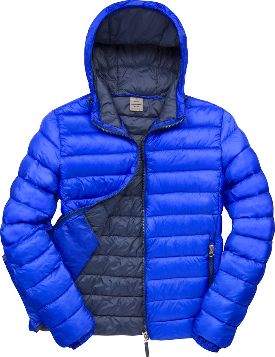 Μπουφάν με Κουκούλα Snow Bird R194M Result Royal/Navy