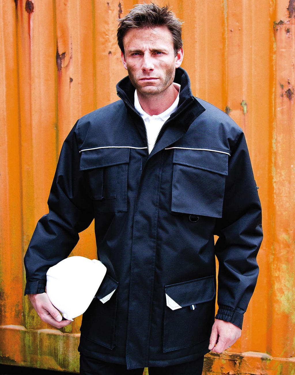 Μπουφάν Work-Guard Sabre Long R301X Result Navy ανδρικά Simple Wear