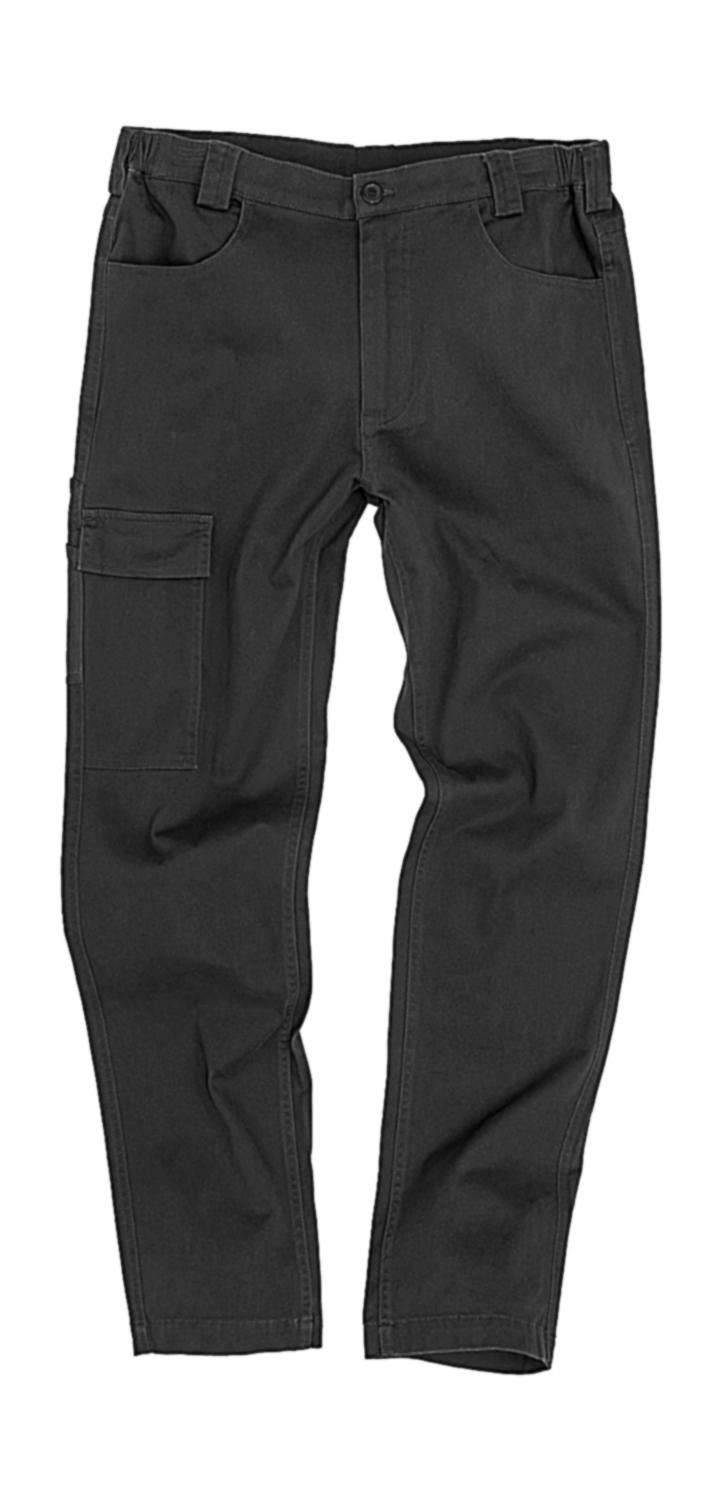 Ανδρικό Παντελόνι Chino R470X Result Slim Super Stretch Reg Black