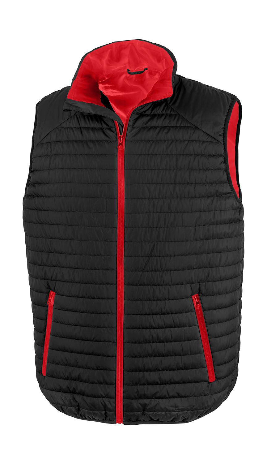 Ανδρικό Μπουφάν Γιλέκο R239X Result Thermoquilt Black/Red