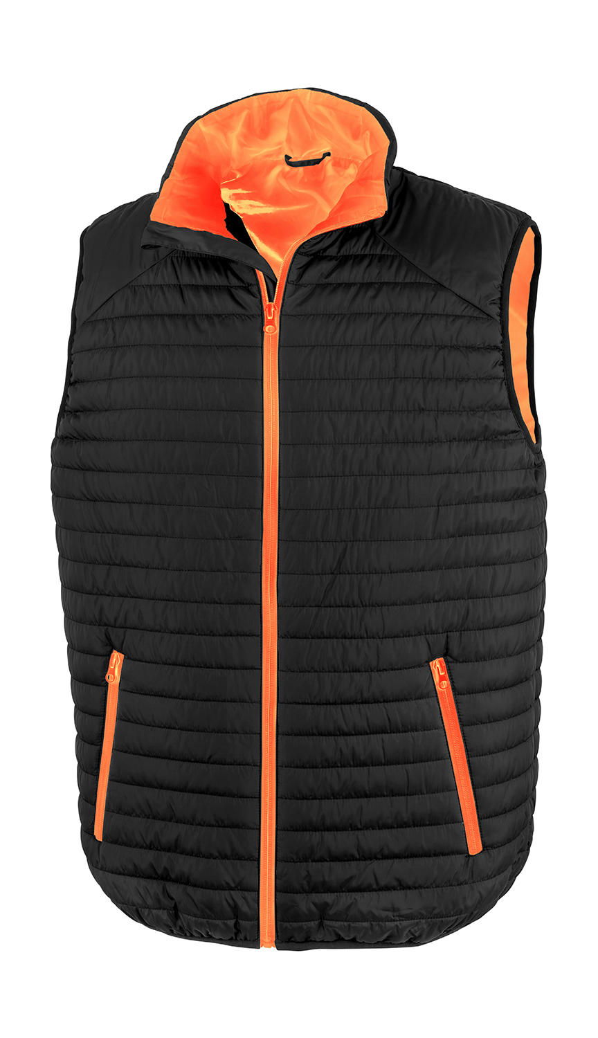 Ανδρικό Μπουφάν Γιλέκο R239X Result Thermoquilt Black/Orange