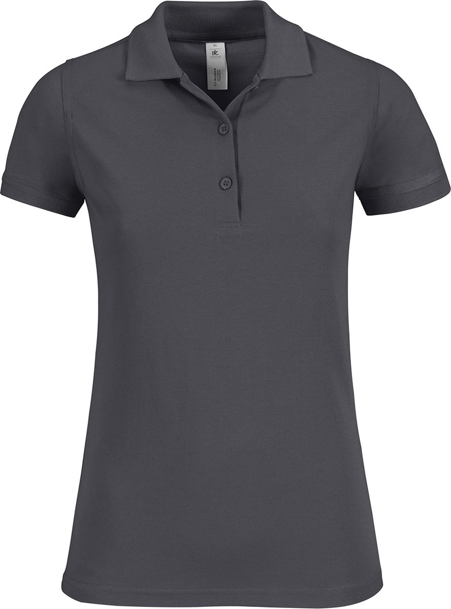 Γυναικεία Μπλούζα Polo PW457 B&C Safran Timeless Dark Grey