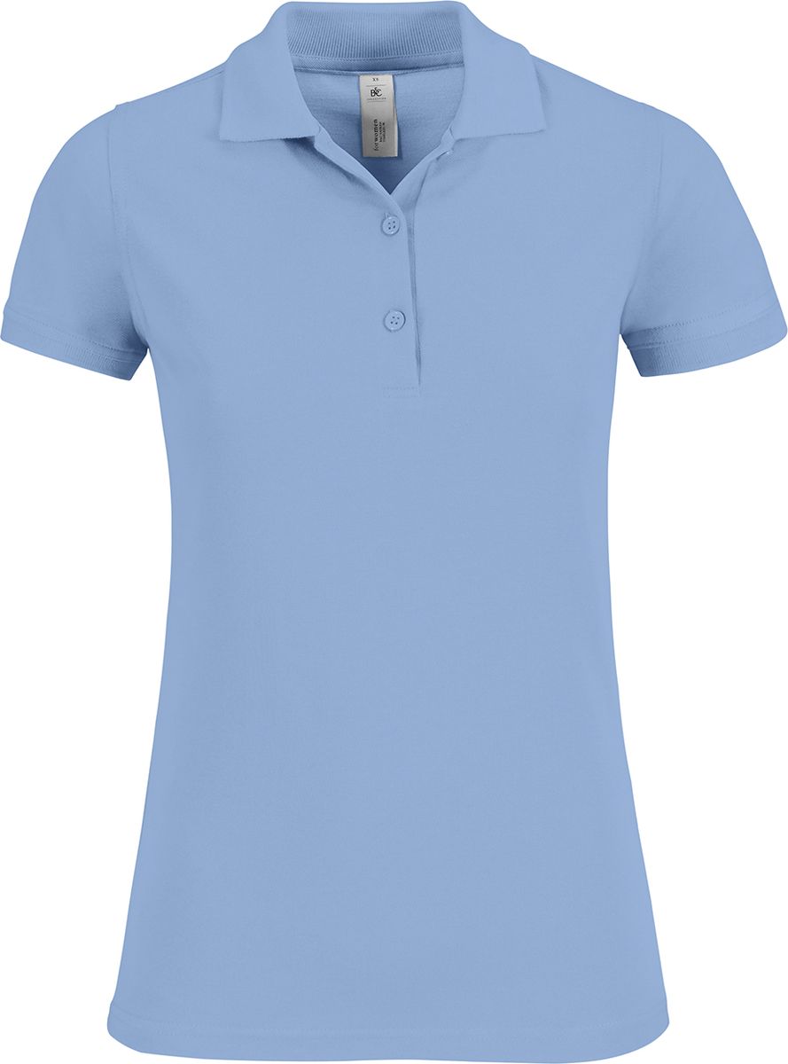 Γυναικεία Μπλούζα Polo PW457 B&C Safran Timeless Sky Blue