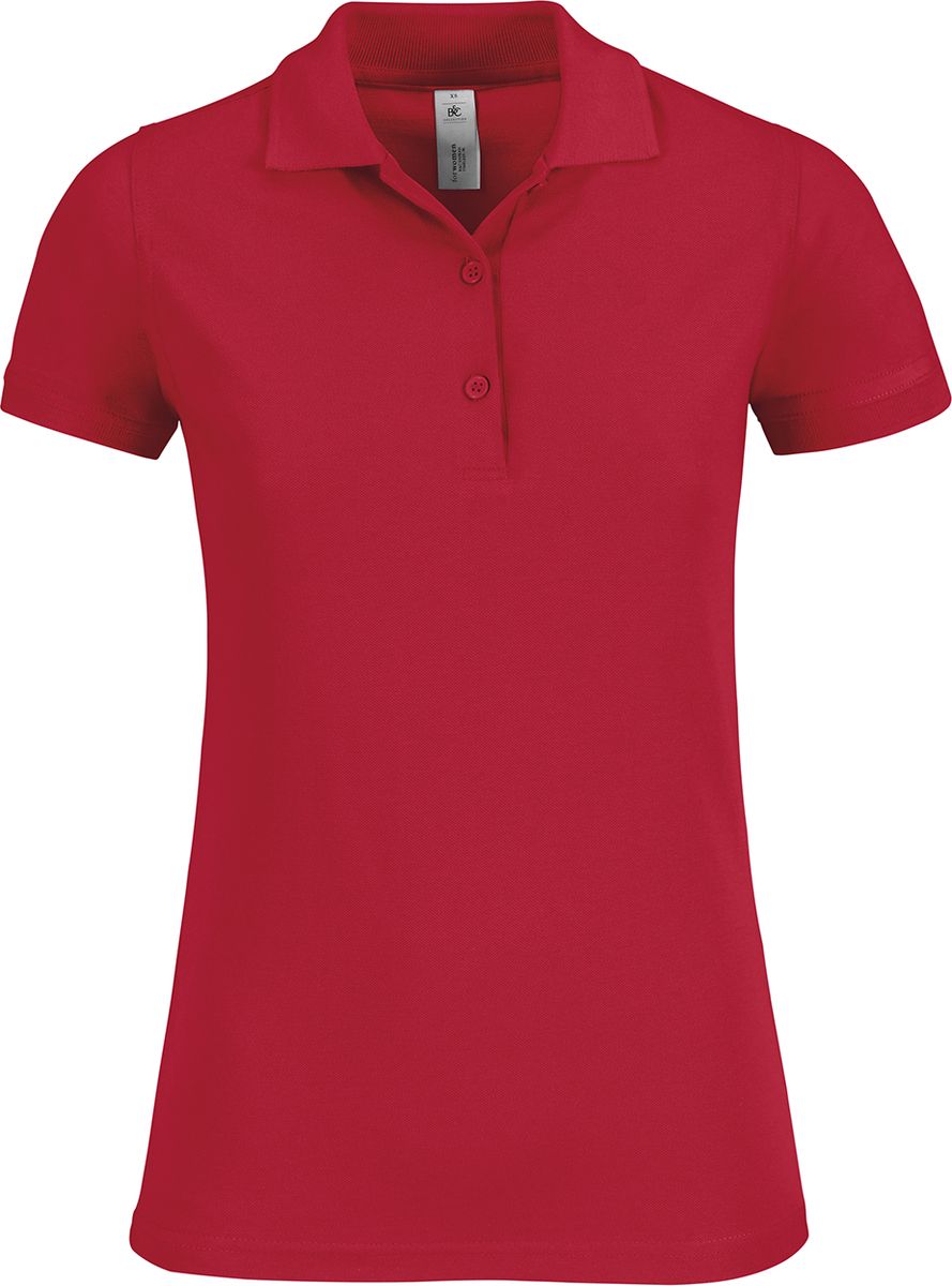 Γυναικεία Μπλούζα Polo PW457 B&C Safran Timeless Red