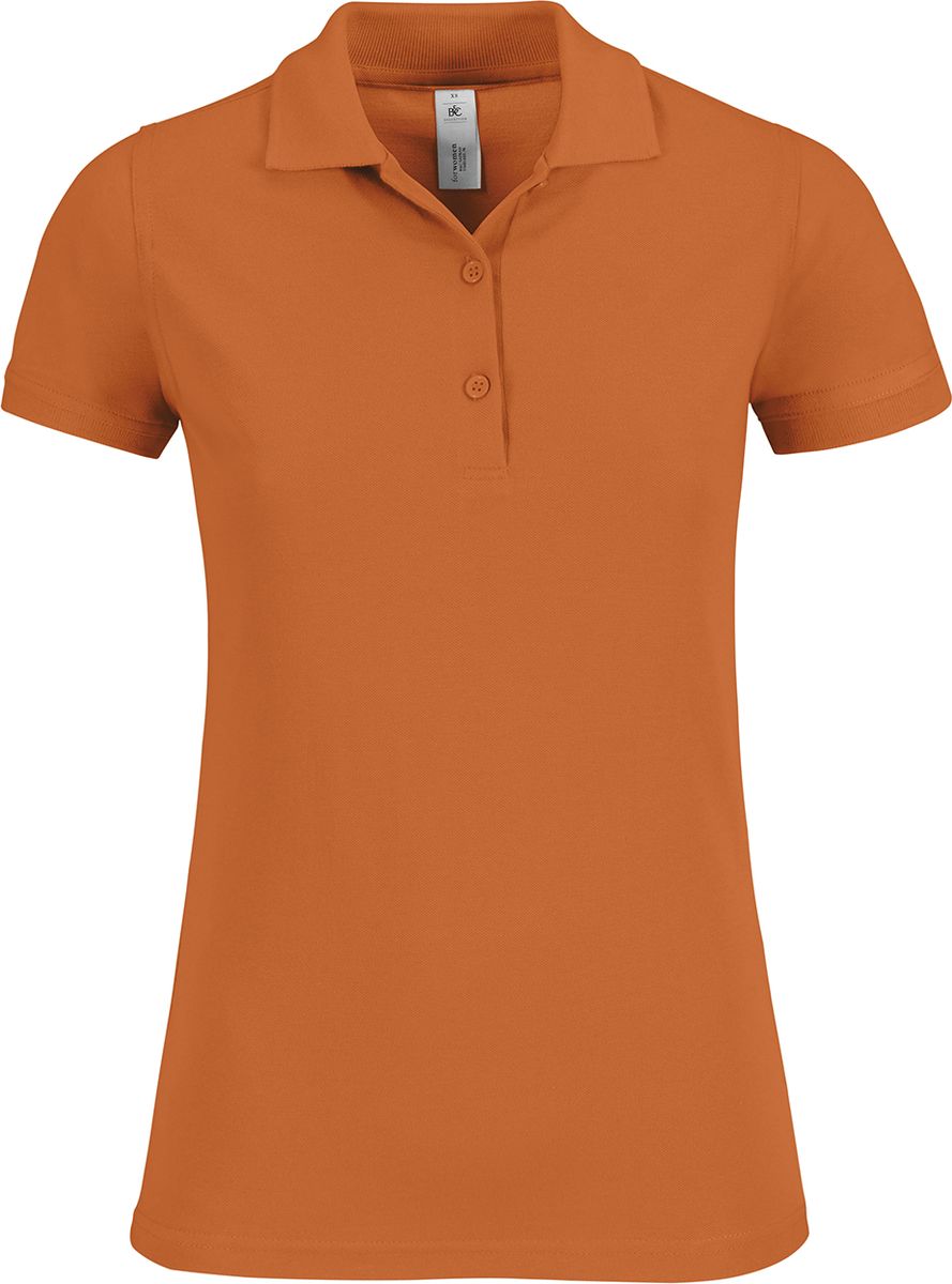 Γυναικεία Μπλούζα Polo PW457 B&C Safran Timeless Pumpkin Πορτοκαλί