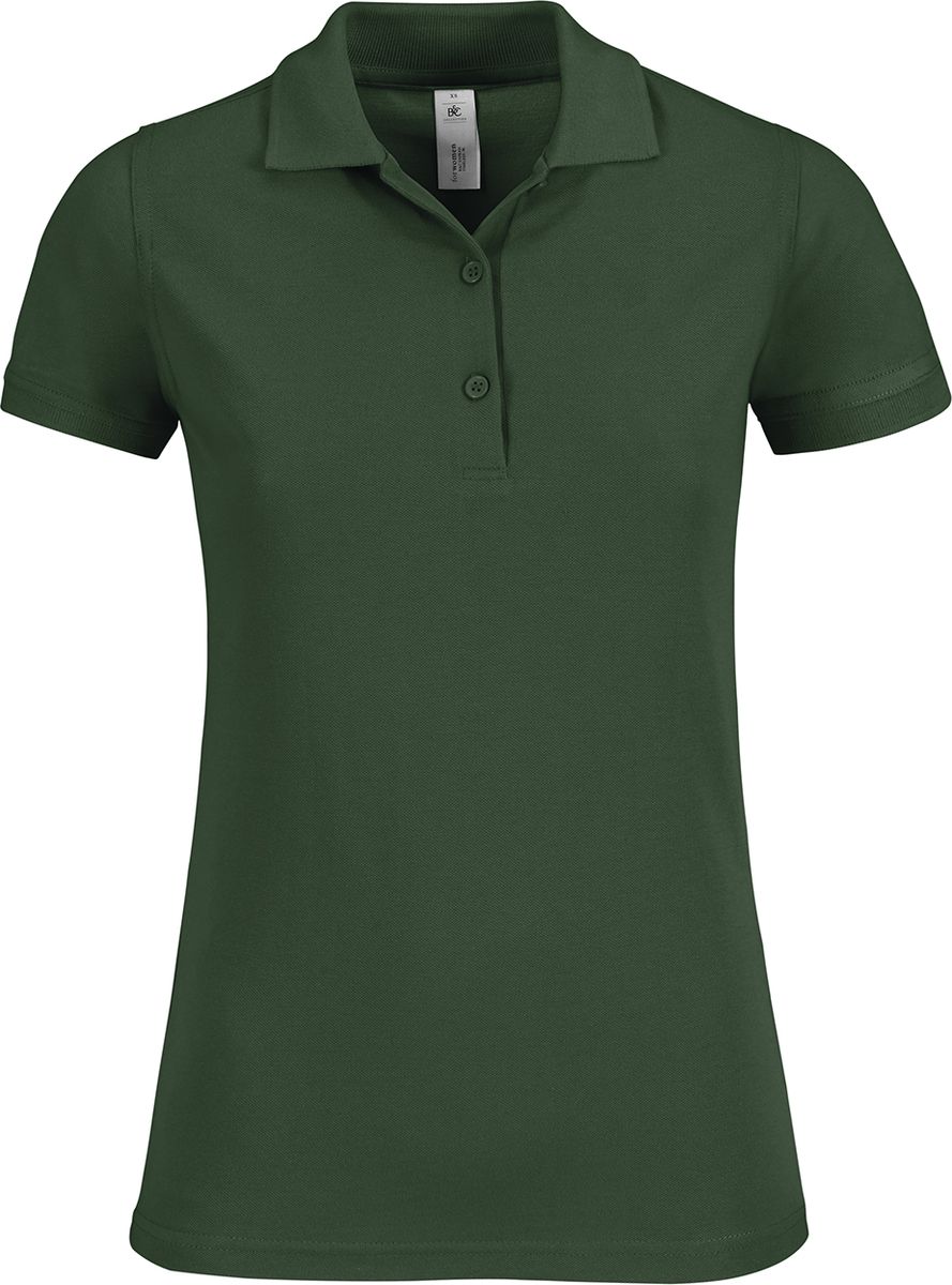 Γυναικεία Μπλούζα Polo PW457 B&C Safran Timeless Bottle Green